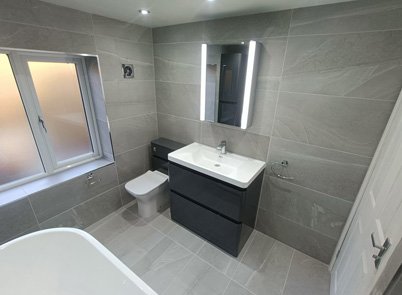 Grey Bathroom